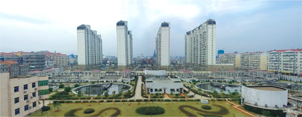 江西最大污水處理廠——南昌朝陽污水處理廠二期工程（省、市優(yōu)良工程，獲滕王閣杯）